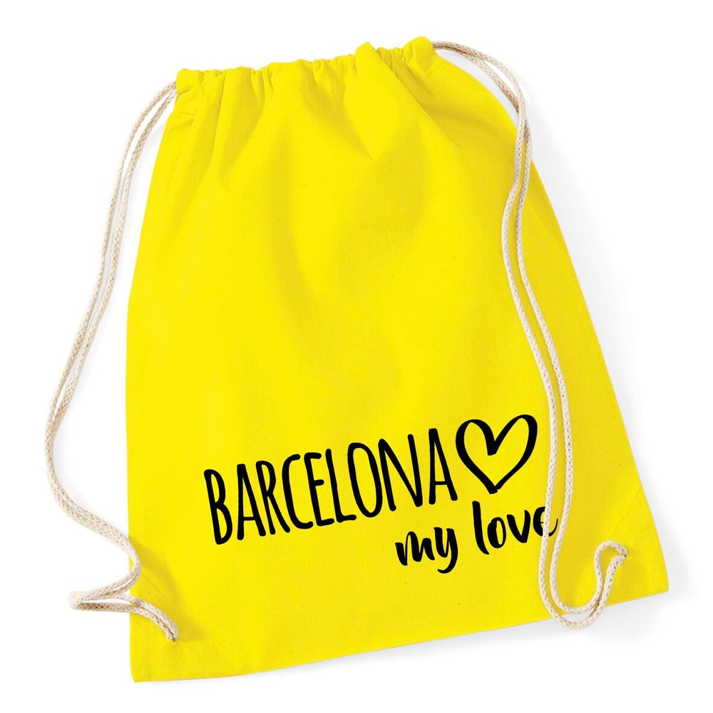 Huuraa Barcelona My Love Drawstring Bag Gift