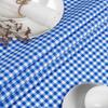 ANRO Washable Blue Gingham Tablecloth 220 x 140 cm view 3