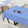 ANRO Washable Blue Gingham Tablecloth 220 x 140 cm view 4