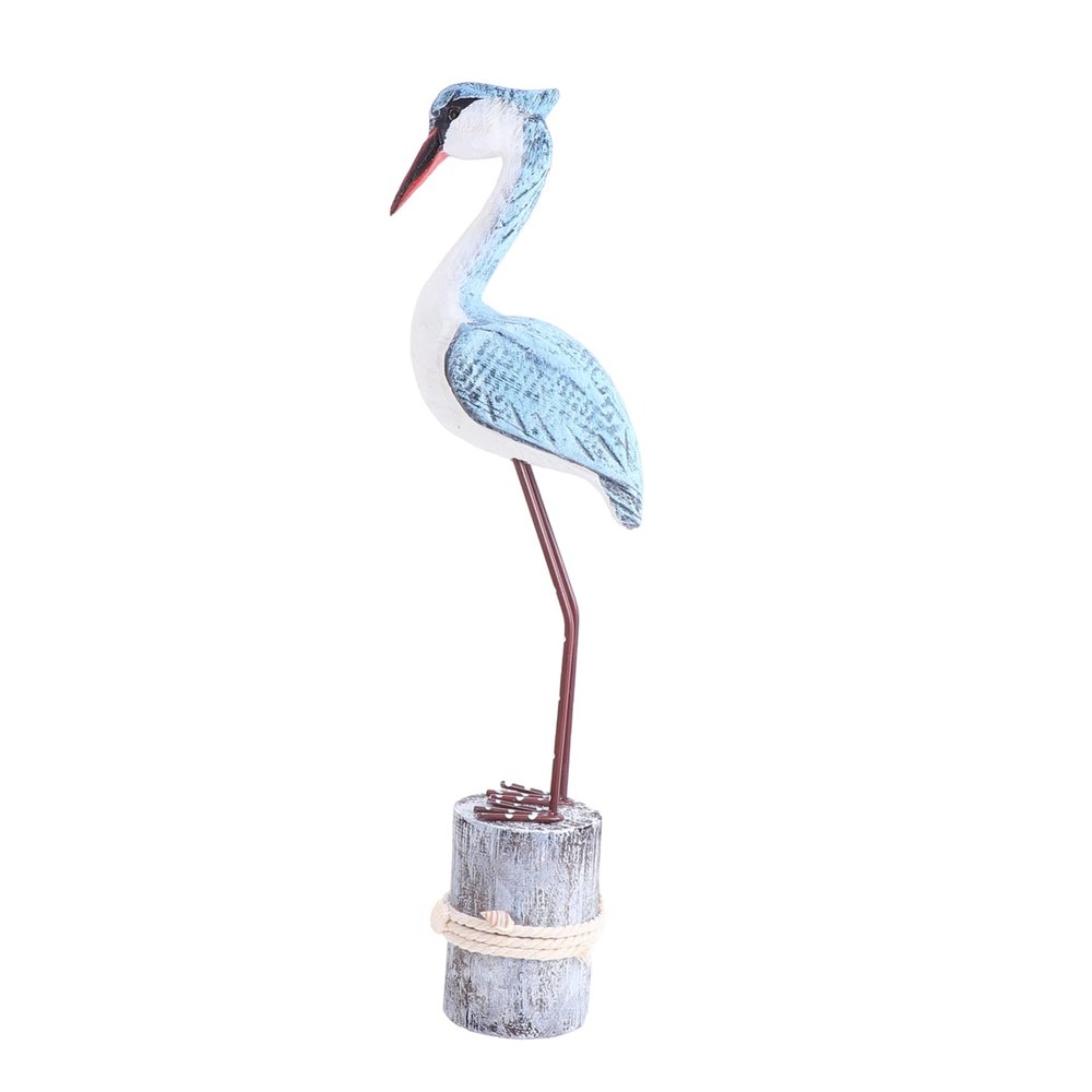 Warmhm Elegant Seagull Figurine, Odorless Durable Maritime Table Decor