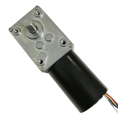 Brushless DC Worm Gear Motor, High Torque, 70 kg, 12 V/24 V, 8,470 RPM, Self-Locking Reverse PWM Speed Control — 12 V, 235 RPM, 2.5 kg·cm