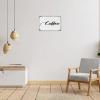 Coffee Retro Metal Sign, 8 x 12 in view 4