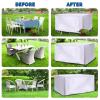 Garden Furniture Cover 120 x 60 x 70 cm, Waterproof UV-Resistant 420D Oxford Fabric view 2