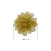 PATIKIL 10-Piece 2.8-Inch Chiffon Fabric Flowers, Ginger view 2