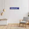 Personalized Navy Blue Catahoula Bulldog Metal Sign, 10.2 in view 4