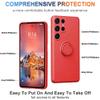 nulala Silicone Case Compatible with Samsung Galaxy A14 5G, Holder Stand Phone Case with Strap, Chain and Magnetic Car Mount Compatibility, Liquid Silicone Protective Cover view 2