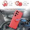 nulala Silicone Case Compatible with Samsung Galaxy A14 5G, Holder Stand Phone Case with Strap, Chain and Magnetic Car Mount Compatibility, Liquid Silicone Protective Cover view 3
