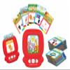 Lexibook Quiz Hit JCR10i2 Interactive Flashcard Reader, Spanish/English, 150 Double-Sided Cards, Red view 1