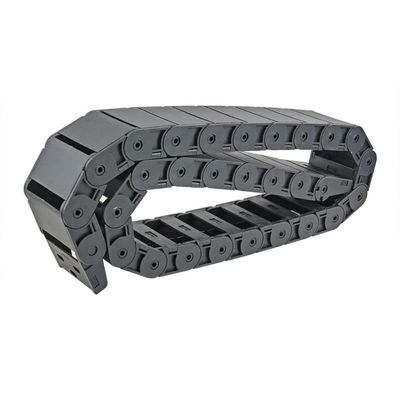 SkyjOy 2-Pack Cable Carrier Chain, 18 x 37 mm, R38, 1 m, Semi-Closed Nylon Drag Chain