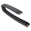 SkyjOy 2-Pack Cable Carrier Chain, 18 x 37 mm, R38, 1 m, Semi-Closed Nylon Drag Chain view 4