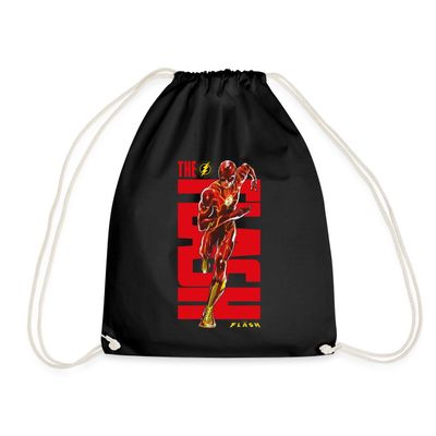 Spreadshirt The Flash Speedster Red Logo Drawstring Bag