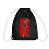Spreadshirt The Flash Speedster Red Logo Drawstring Bag view 1