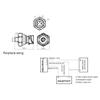 Pressure Transmitter, NPT 1/4, DC 5 V, -172 to 172 mbar view 4