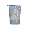 Pencil Case, Cute Standing Pencil Case, Retractable Pencil Holder, Grove Forest Stationery Organizer Bag, Shell Christmas, One Size, Ewfffd view 2