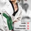 URBANSBEE Karate, Judo & Martial Arts Belt, Cotton, Adults and Children view 4