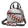 EKYOSHCZ Insulated Baseball Lunch Bag for Men and Women view 1