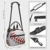 EKYOSHCZ Insulated Baseball Lunch Bag for Men and Women view 2