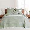 Levtex Home Cross-Stitch King-Size Bedspread Set, Desert Sage view 1