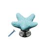 Tiuimk Blue Starfish Ceramic Cabinet Knob view 2