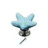 Tiuimk Blue Starfish Ceramic Cabinet Knob view 4