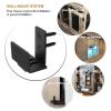 GOPEO 2-Pack Adjustable Sliding Door Floor Guides, Carbon Steel view 4
