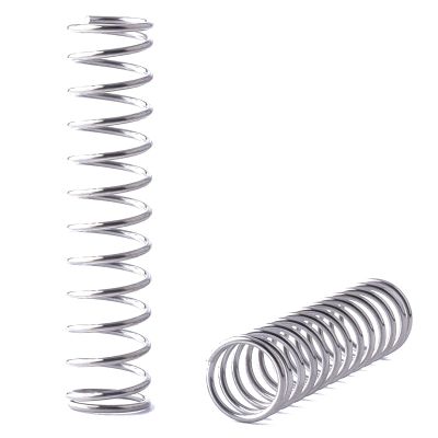 1-Piece Compression Spring, 1.6 mm Wire, 22 mm OD, 90 mm Length