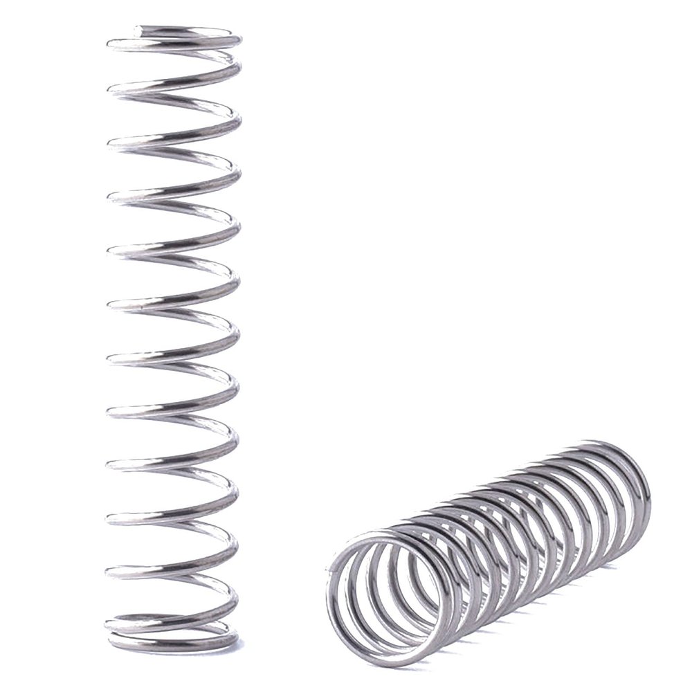 1-Piece Compression Spring, 1.6 mm Wire, 22 mm OD, 90 mm Length