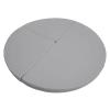 Pole Dance Crash Mat, Round Foldable Portable Safety Mat, 1.2/1.5/1.6/2 m, Waterproof, Gray, 160 cm × 3 cm (63 in) view 1