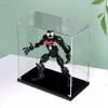 Acrylic Display Case for LEGO Marvel Venom Figure 76230 Action Model, Dustproof, UV-Resistant Storage Box, Ideal for Collectors (3 mm, Clear) view 2