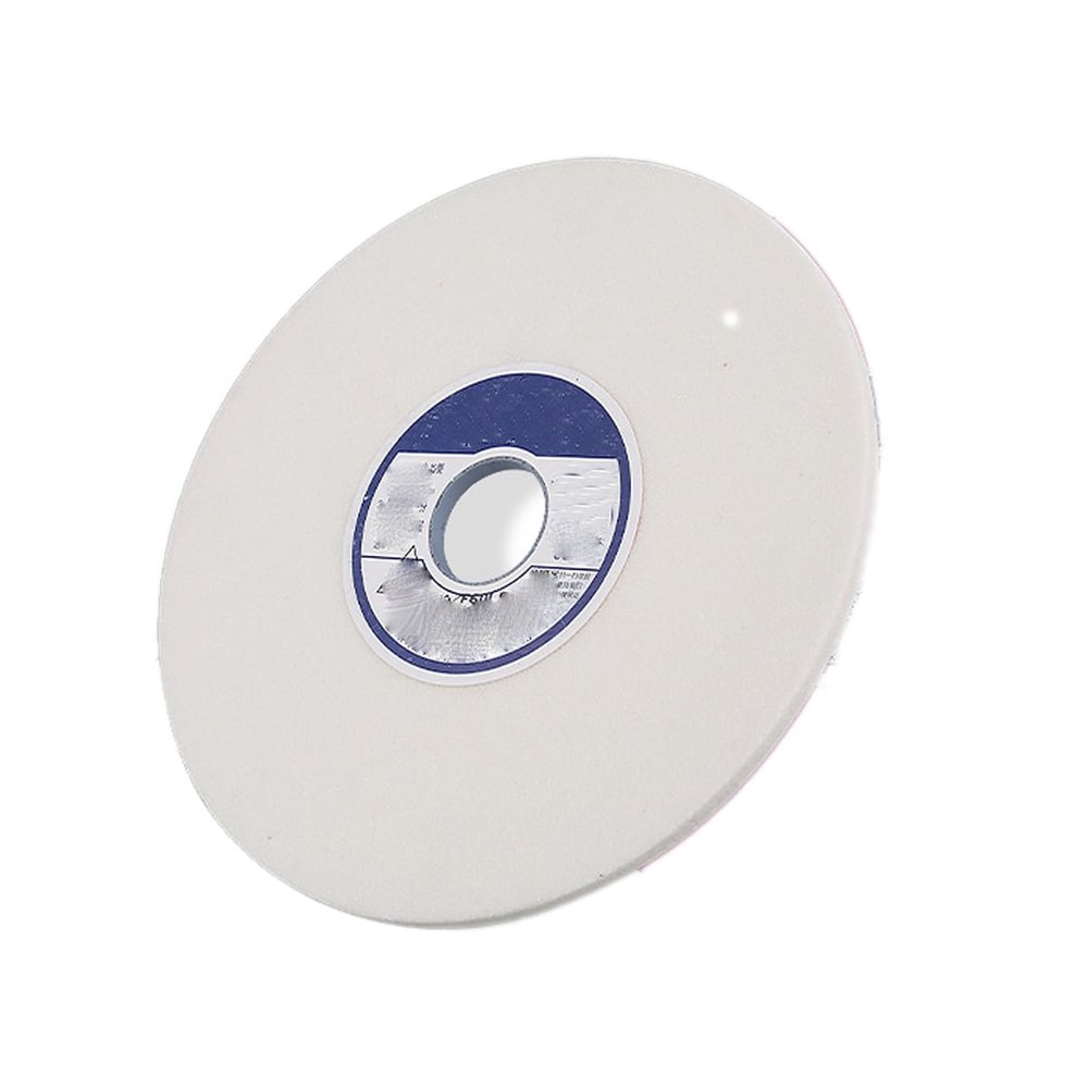 Bench Grinding Wheel, White Aluminum Oxide, 200 mm × 20 mm, 31.75 mm Bore, 60 Grit