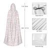 OdDdot Hooded Cape for Women - Adult Halloween Costume, Witch Cosplay, Theme Party, Cartoon Llama Alpaca view 3