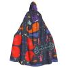 Scary Ocean Whale, Fish, or Octopus Hooded Cape for Adults view 1