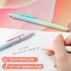 UIXJODO Gel Pens, Black Ink, 0.7 mm Medium Tip, Silicone Grip, Retractable, 10-Pack view 3