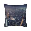 New York City Corduroy Throw Pillow Covers, Soft Square Decorative Covers, 50.8 x 50.8 cm view 1