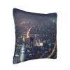 New York City Corduroy Throw Pillow Covers, Soft Square Decorative Covers, 50.8 x 50.8 cm view 2