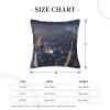 New York City Corduroy Throw Pillow Covers, Soft Square Decorative Covers, 50.8 x 50.8 cm view 4