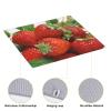 Microfiber Dish Drying Mat, Strawberry Design, 46 x 41 cm view 4