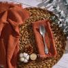 RAEF 50-Piece Cotton Gauze Napkin Set, 41 cm view 4