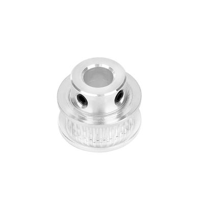 GAJUST BF Type S3M 18-Tooth Timing Belt Pulley, 4/5/6/6.35/8 mm Bore, Aluminum, for 10 mm Wide S3M Timing Belt (Size: 6.35 mm, Color: Black)