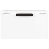 Homgoday Wall-Mounted Nightstands, 2 pcs, White, 34 x 30 x 20 cm view 4