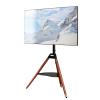 Mobile TV Stand, 45–65 in., Adjustable Swivel Stand with Tripod Base and Tray view 1