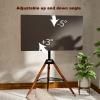Mobile TV Stand, 45–65 in., Adjustable Swivel Stand with Tripod Base and Tray view 3
