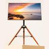 Mobile TV Stand, 45–65 in., Adjustable Swivel Stand with Tripod Base and Tray view 4