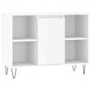 Homgoday High-Gloss White Bathroom Storage Cabinet 80 x 33 x 60 cm view 2