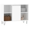 Homgoday High-Gloss White Bathroom Storage Cabinet 80 x 33 x 60 cm view 3