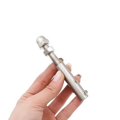 SkyjOy Swivel Wire Rope Clamps for Cable Railing, 6 mm, 2-Piece Set