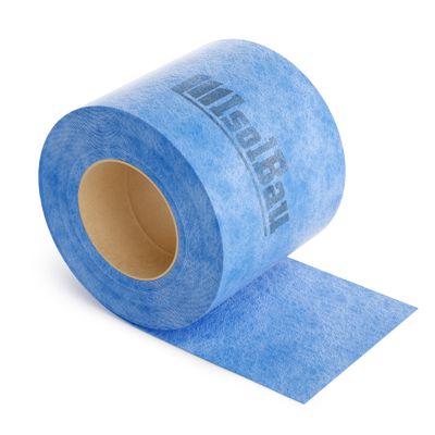 Isolbau P3 Blue Sealing Tape, 20 m x 120 mm – Waterproof Tape for Bathroom, Shower, Tile, Balcony & Terrace, Indoor/Outdoor