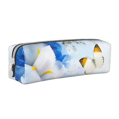 TOMPPY Mount Fuji & Cherry Blossom Print Pencil Case