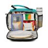ODAWA Blue-Green Kids' Lunch Bag with Adjustable Shoulder Strap view 2