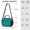 ODAWA Blue-Green Kids' Lunch Bag with Adjustable Shoulder Strap view 3